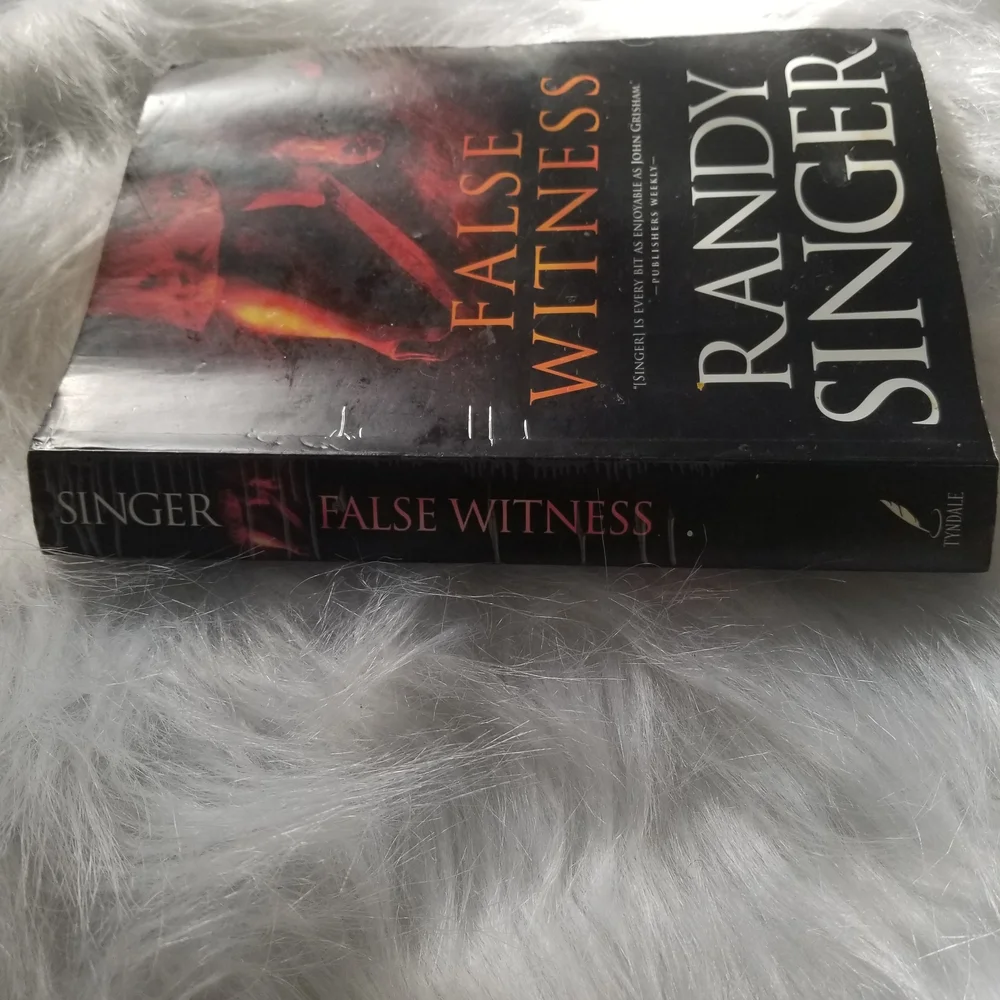 "False Witness" by Randy Singer Paperback Book - Picture 4 of 4